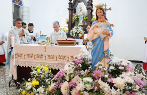 Solenidade de Nossa Senhora D’Ajuda em celebração presidida por Dom José Hamilton
